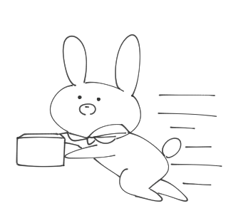 配達うさぎ